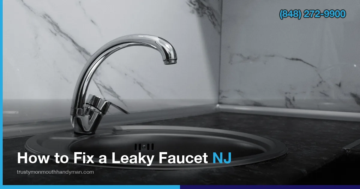 How to fix a leaky faucet feature