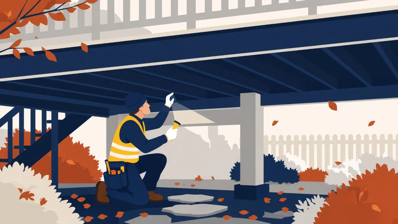 Signs it is time to replace - repair or replace deck before winter
