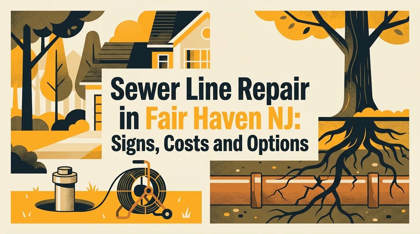 Sewer line repair Fair Haven NJ