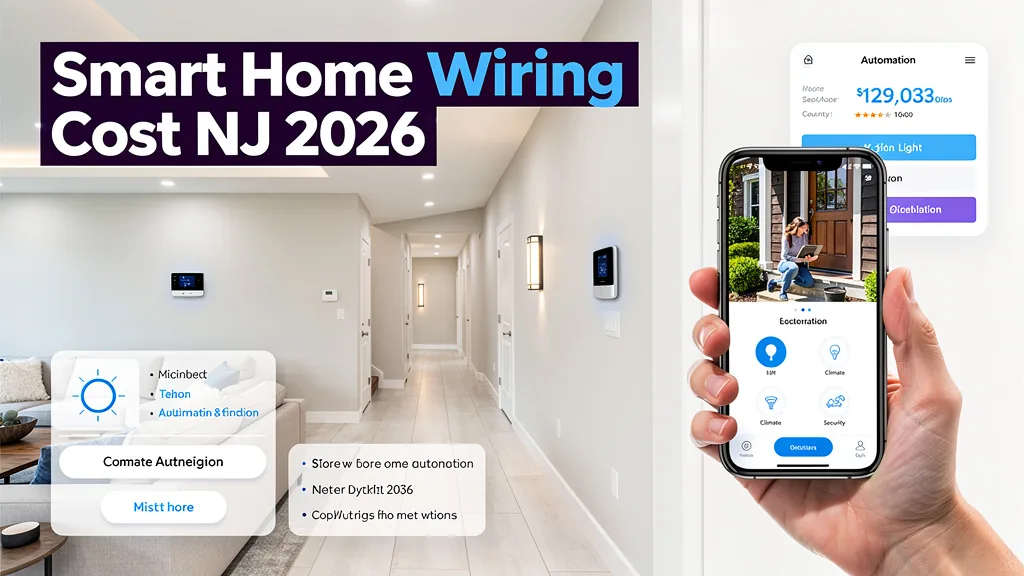 Smart home wiring cost nj