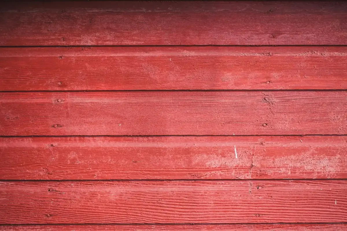 Exterior clapboard siding being painted