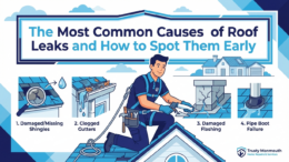 The Most Common Causes of Roof Leaks and How to Spot Them Early