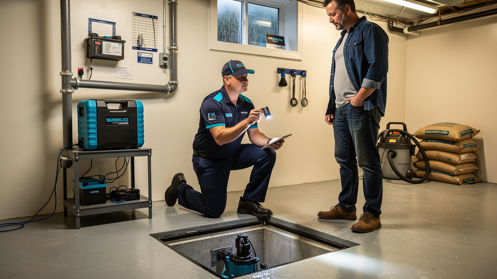 Sump Pump Installation Contextual Image